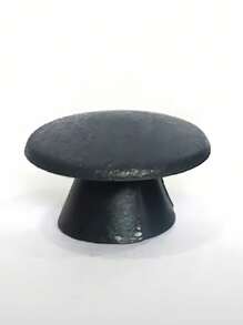 1pair Unisex Cartoon Pattern Eva Sandals With Double Holes Design, Flat Sole, Suitable For Spring And Summer - Watermelon Pink - View 8