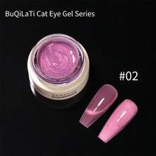 1 lọ sơn móng tay dạng gel mắt mèo phản quang ba chiều đóng hộp bán vĩnh viễn ngâm sạch bằng đèn LED UV Nghệ thuật làm móng 9 màu Nghệ thuật làm móng tại nhà - Nhiều màu - Xem 22