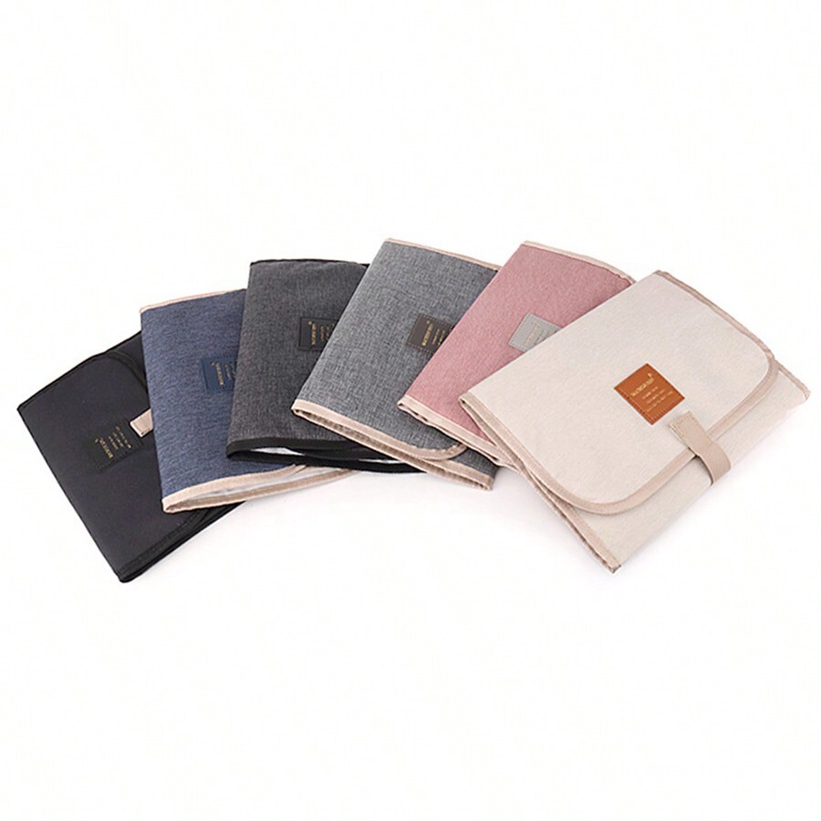 New Waterproof Portable Diaper Changing Mat With Storage Bag, For