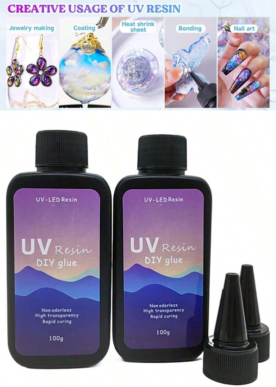 HighQuality UV Curing Epoxy Resin For DIY Jewelry Making And Craft