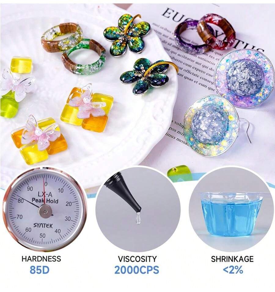HighQuality UV Curing Epoxy Resin For DIY Jewelry Making And Craft