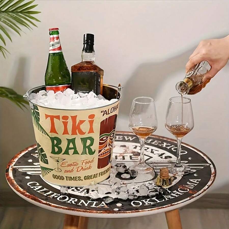 Creative American Ice Bucket, High Value Home Outdoor Beer Keg, Home