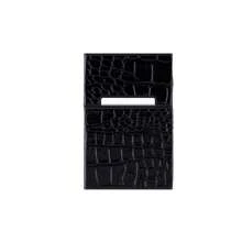 Magnetischer Zigarettenetui für Frauen und Männer, Lederbox Halter Raucher Zubehör, Zigarettenhalter, Deckel, Zigarettenaufbewahrung