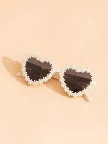 3pcs Flower-Shaped Fashion Glasses Set For Spring/Summer, Cute Summer Shades For Kids - Multicolor - View 5