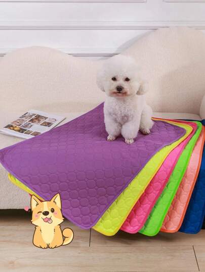 1pc 3-20kg Waterproof, Non-Slip, Breathable, Moisture-Proof Pet Pad For Cats And Dogs, Four Seasons