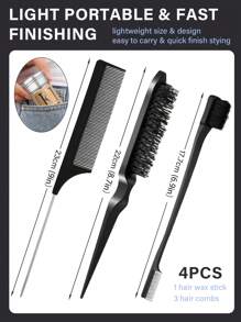 3pcs Slick Back Hair Brush Set With Edge Brush Hair Brush Rat Tail Comb Teasing Brush For Smoothing Baby Hair & Flyaways,Hair Brush,Comb,Hair Tools,Hair Products And Accessories For Barber Salon Beauty Travel Essentials,Back To School,Travel Holiday Essentials,Hair Accessories For Women,Brush,Hair Brushes,Edge Brush,Brush Hair,Hair Comb,Comb Hair,Detangling Brush,Ball Brush,Mini Hair Brush,Hair Brush Set,Wooden Comb, Comb, Slick Back Brush, Hairbrush, Edge Brush, Brush Hair, Hair Comb, Hair Brush Set, Comb Hair, Mini Hair Brush, Detangling Brush,Hair Products, Hair Tools, Hair Stuff, Hair Care, Curly Hair Brush, Barber, Barber Accessories, Hairdressing Equipment,Hair Brush,Slick Back Brush,Styling Brush,Curly Hair Brush,Edge Brush,Hair Comb,Brush Hair,Hair Brush Set,Comb Hair,Comb For Curls,Detangling Brush,Hair Brush For Women,Hair,Travel,Hair Products,Hair Tools,Hair Stuff,Barber,Barber Accessories,Barbershop,Hairdressing Equipment