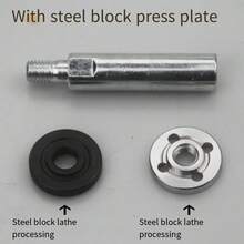 3入組100型角磨機延長桿連接杆，改裝延長軸附件包括螺旋軸和夾具 - 彩色 - 查看 2