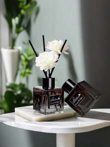 1 Chai 50ml Hương Hoa Trong Suốt Vuông Hương Thơm Nhà Cửa, Văn Phòng, Khách Sạn Nước Hoa Đặc Biệt - trà trắng - Xem 2