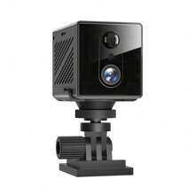 Cámara mini wifi de 5MP con audio bidireccional, batería incorporada de 3000mAh, detección humana PIR, cámara de seguridad WIFI, cámara de seguridad para el hogar sin cables OKAM PRO - Negro - Ver 11