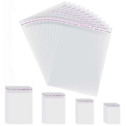 100pcs Cookie Bags For Gift Giving,Self Sealing Cellophane Bags 6x6 Inches,Clear Resealable Cellophane Bags Self Adhesive Individual Cookie Bags For Packaging School Supplies Food Bag Food Box Suitable For Candy Chocolate Cookies Etc.