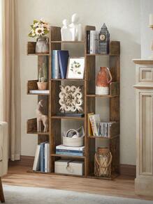 VASAGLE Bookcases, Cabinets & Shelves - 鏽棕色 - 查看 4