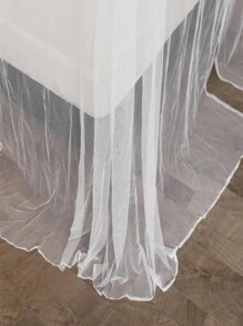 1 pieza grande Mosquitera cuatro esquina para cama Pabellón, Dosel de cama elegante Mosquitera, para dormitorio, invitado habitación - Blanco - Ver 8