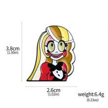 Charlie Pin  Fantasy Demon Badge For Backpack Clothing Decoration And Artwork - Multicolor - View 4