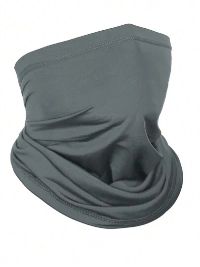 Escudo para el cuello con protección solar anti-UV y efecto refrescante, máscara de protección UV para hombres y mujeres, a prueba de viento y suave, máscara para senderismo, ciclismo, correr y esquiar, apta para ciclismo, motociclismo y esquí