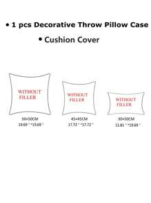 Cow Print Throw Pillow Covers 1pc Western Cow Decor Fluffy Decorative Pillow Covers For Sofa, Couch, Living Room- Brown - Coffee Brown - View 4