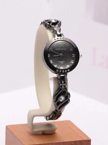 Women Quartz Watches - 黑色 - 查看 4