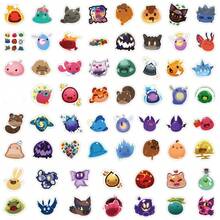 60pcs Slime Rancher Stickers, Cartoon Cute Game Waterproof Vinyl Decals, Suitable For Water Bottles, Laptops, Phones, Skateboards, Guitars, Luggages, Scrapbooks, Hard Hats, Cutomizing Children, Teens And Adult Party Supplies - Multicolor - View 3