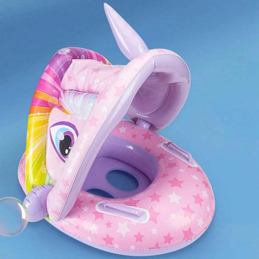 1pc Swimming Ring Water Floating Raft Thickened Inflatable With