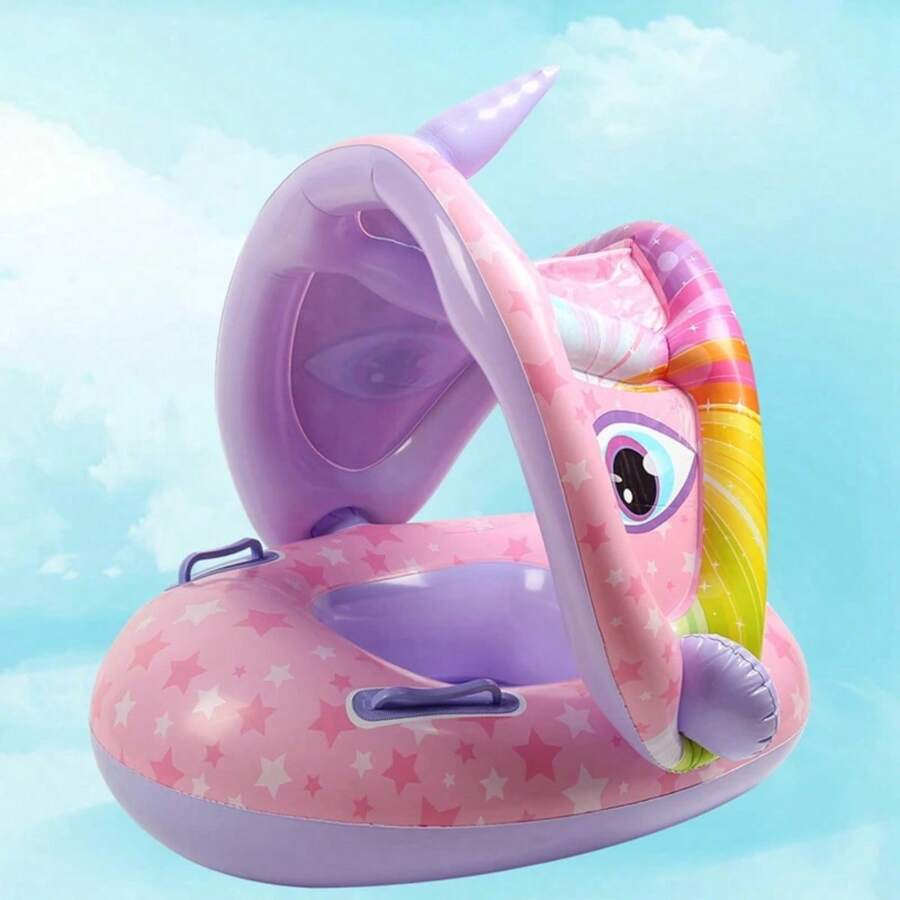 1pc Swimming Ring Water Floating Raft Thickened Inflatable With