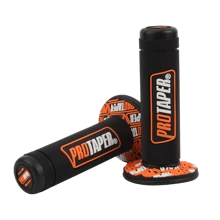 PowerMotor 摩托車把套22mm至28mm通用把手條套，越野摩托車實用裝飾配件 - 杏色 - 查看 2