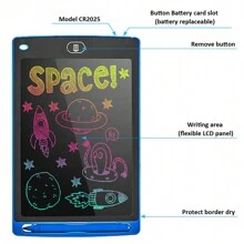 1PC 8.5/12 Inch LCD Writing Tablet For 3-8 Year Olds Electronic Drawing Pad And Doodle Board Educational Birthday Gifts For Girls And Boys
