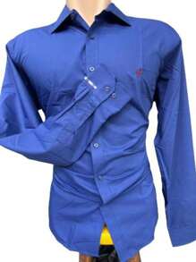 Men Shirts - Màu xanh hải quân - Xem 1