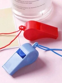 100pcs Random Color Sports Whistle Party Favors For Soccer & Basketball Games, Birthday & Wedding Celebration,Christmas - Plastic Whistle - View 9