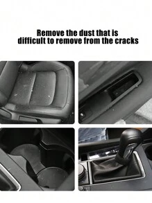Car Interior Cleaning Brush, Short Plush Brush For Cleaning Inside Gaps And Air Vents Of Automobiles