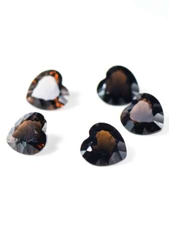 1 pieza de joya de piedra preciosa en forma de corazón tallada a mano y facetada con cristal de té curativo natural para un regalo para el Día de la Madre, dije de joya de piedra preciosa o para manualidades