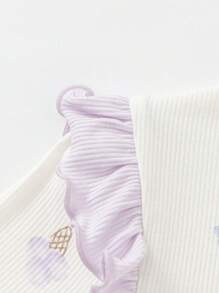 Balabala Girls' Pajama Set Summer Air-Conditioned Antibacterial Homewear