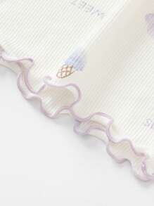 Balabala Girls' Pajama Set Summer Air-Conditioned Antibacterial Homewear