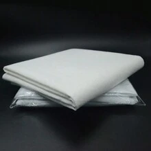 1pc 39*80inch Iron-On Fusible Fleece Interlining Adhesive Interfacing - Easy-Affix & Non-Woven Batting, Ideal For Sewing, Quilting & Crafting - White One-Sided Foam Stabilizer For Durable DIY Tote Bags & Home Decor Projects