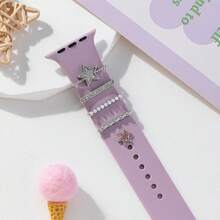 2024 New Dragonfly Butterfly Strap Decoration, Suitable For Watch Strap Charm Decoration 5 Pieces Set - Dragonfly - View 8