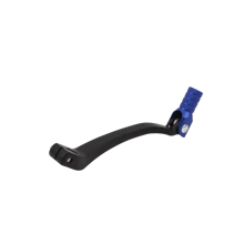 PowerMotor Motorcycle Gear Shift Lever Dirt Bike Kick Starter Peg Matte CNC Modification Parts Two Colors (Black/Blue) Random Delivery - Black - View 1