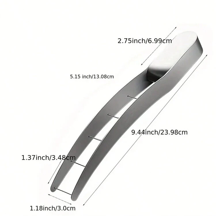Cuchillo de corte rápido y seguro para sandía - Cuchillo de corte de acero inoxidable para ensalada de sandía y melón - Accesorios y utensilios de cocina para un fácil corte en rodajas - Plateado - Ver 9
