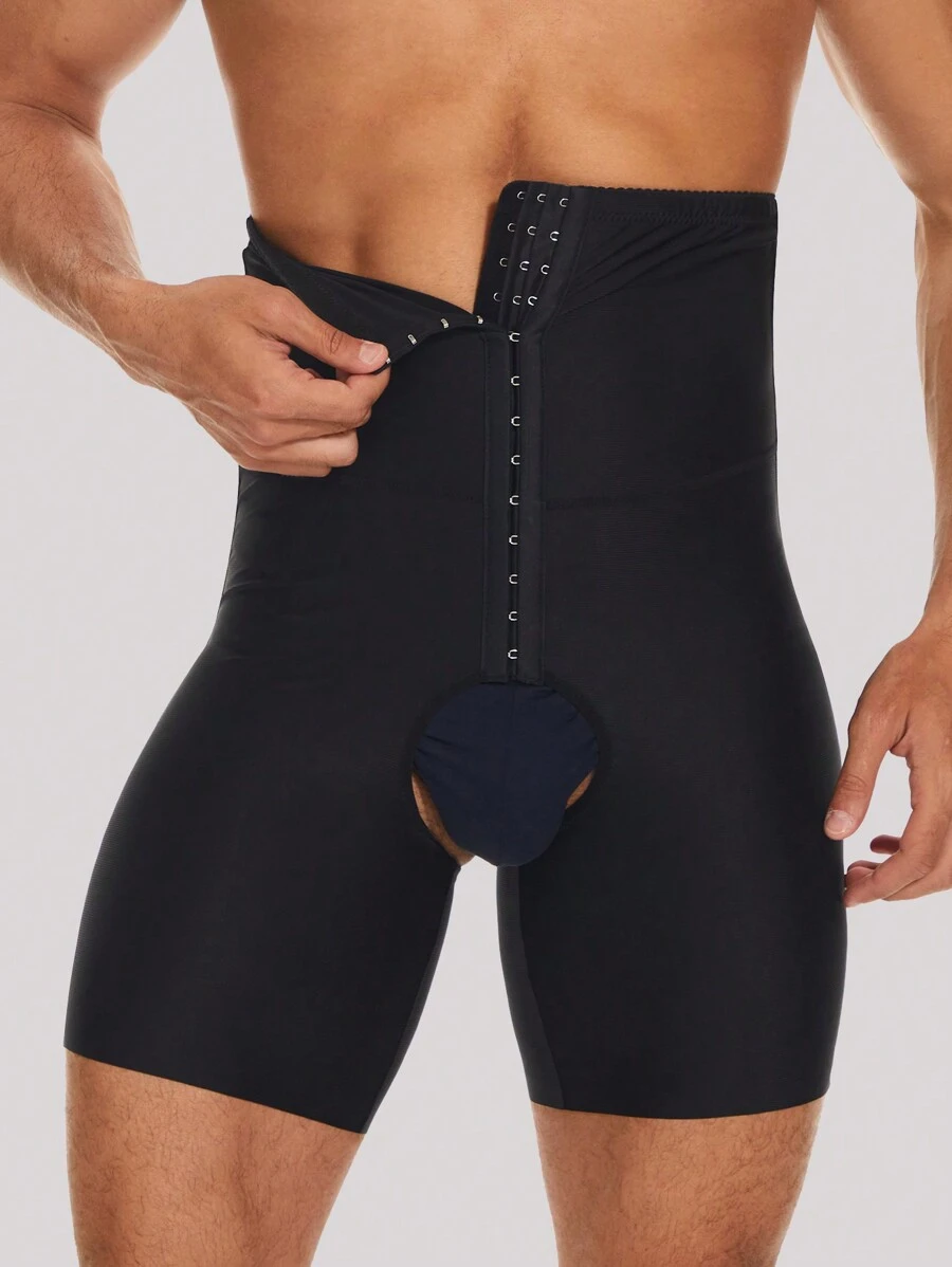 Men Tummy Control Shaper Panties High Waist Slimming Shapewear Body ...