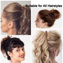 4pcs Hair Clips Vintage Clincher Combs Tool For Thick Curly Hair Accessories Fishtail Double Banana Clip Set For Women Girls Hair Claws Claw Clips Hair Jaw Clip Hair Clamps Hair Clutch Hair Catcher Clip