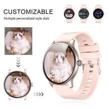 Hot 2025 New 1.3" Round Full Touch Smart Watch For Men & Women, Calling, Step Counting, Multi-Sport Modes, Call & Message Reminder, Multifunctional Smartwatch, Mother's Day Gift, Compatible With Android/IOS Phones