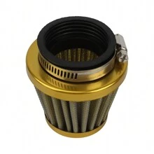 PowerMotor Bộ lọc gió thay thế cho xe máy/ATV 35mm - Vàng - Xem 1