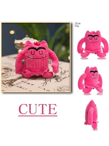 Juguetes de peluche de Monstruo de Color de 2024, Juguete de peluche que calma las emociones, Muñecos de peluche lindos, Regalo de cumpleaños para niños, Regalo de Navidad, Decoración festiva para el hogar, Decoración de habitación, Juguetes navideños para niños, Monstruo verde de Navidad, Set de peluches
