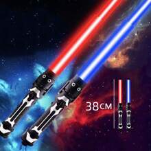 1pc New Laser Sword Light-Up Toy Stick, Silent And Detachable - Random Color - Multicolor - View 1