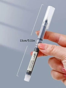 10 Cái/bộ Bút Gel Màu, Bút Bi Lăn Gel Đa Năng Sáng Tạo Cho Học Sinh - Đỏ - Xem 2