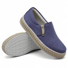 Women Wedge Sneakers - 藍色 - 查看 1
