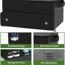 1pc Golf Trunk Storage Box Waterproof Car Golf Storage Cabinet Car Storage Bag - Black - View 4