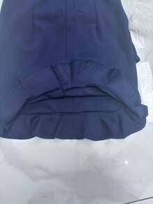 Women Skirts - Màu xanh hải quân - Xem 4