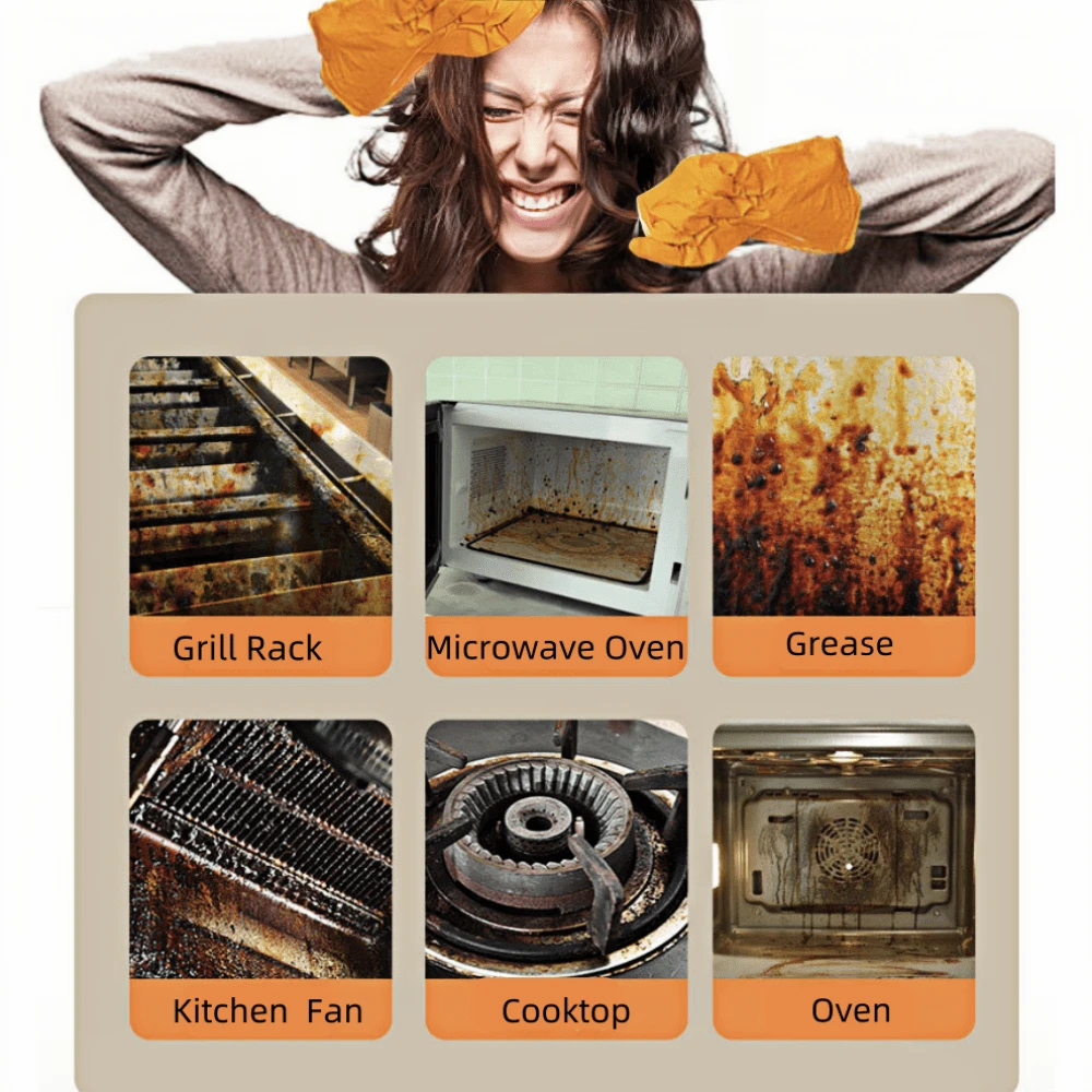 1pc 500ml Grease Cleaner, Heavy Duty Degreaser With Sterilization