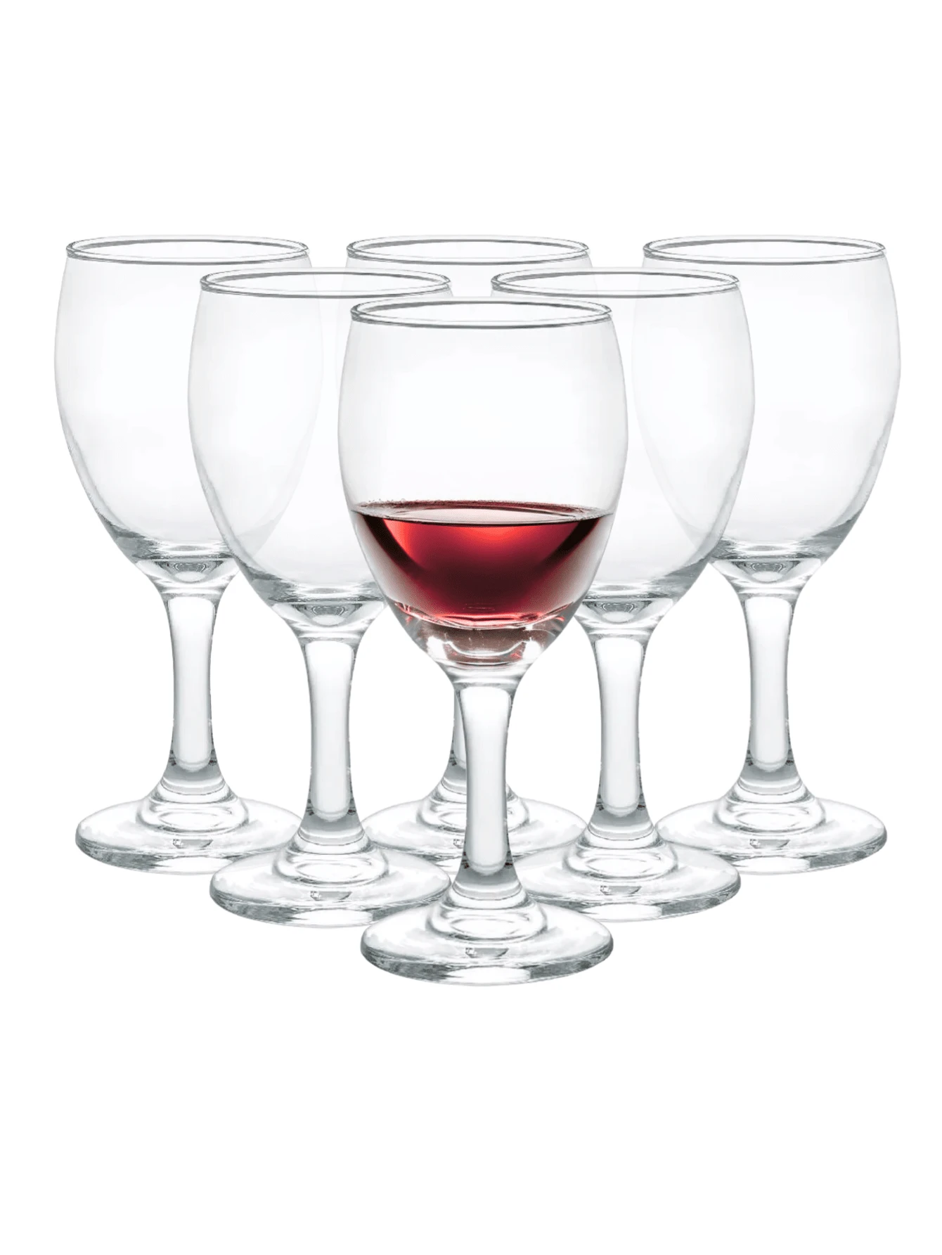Aragon Juego De 6 Copas De Agua. 300 Ml. - Transparente - Ver 1