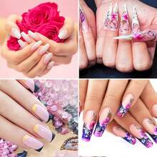 Acrylic Nail Kit -  Acrylic Powder And Liquid Set  For Acrylic Nails Extension, Beginner Nail Kit For Nail Art Designs Home DIY - Multicolor - View 5