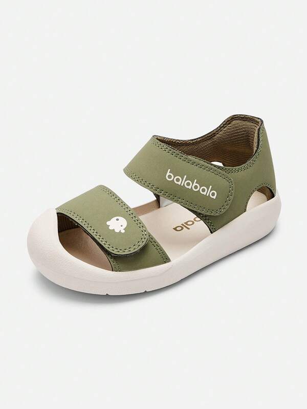 Balabala Kids' Shoes, Boys' Sports Sandals, Baby Soft Sole Summer Girls' Toe Protection Shoes
