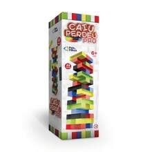 Caiu Perdeu Pro Jogo de Mesa Brinquedo Colorido 45 Peças Pais e Filhos 790694